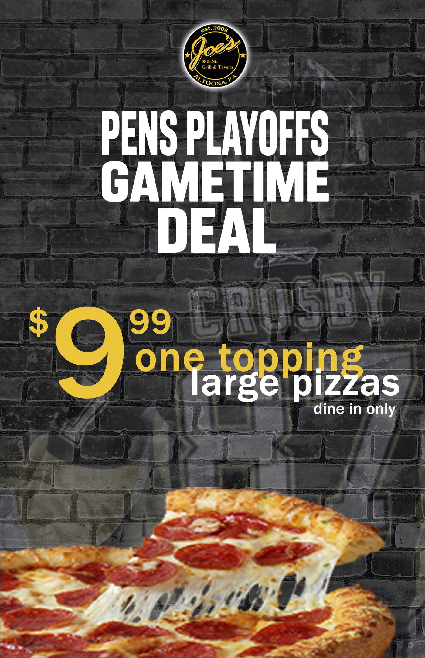 Joe's gametime deals