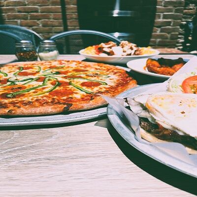 Zach's food menu selections